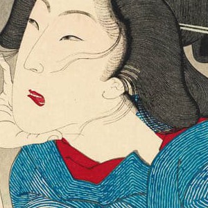 Featured image for the project: Looking Cool: a Geisha in the fifth or sixth year of Meiji